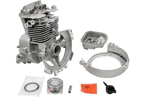 Cylindersats med vevaxel för GX35 140F | Denna cylindermontering av aluminiumlegering återställer gräsklipparens motorprestanda.