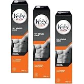 Veet Men T&uuml;y D&ouml;k&uuml;c&uuml; Krem Erkeklere &Ouml;zel Normal Ciltler 200 ML (3 paketi)