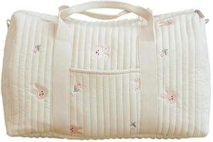 CHYUAN Sac de maternité pour bébé Couche Maternelle Maman Sac matelassé ppy maternité Packs Toilette Bagage Sac Maman Voyage fourre-Tout,Rabbit-6-Taille Unique