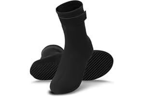 Rtdep 3mm Calzari Neoprene Calzari Sub Antiscivolo Calzari Beach Volley Impermeabili Calzari Sub 3MM Calzari Antiscivolo per Apnea e Immersioni