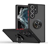Coverzone Samsung Galaxy S24 Ultra ile uyumlu Kılıf Thunder Hux Y&uuml;z&uuml;kl&uuml; Kapak Şık ve Dekoratif Model Stand Olabilen 360&deg; D&ouml;ne