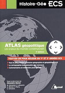 jaquette livre Atlas géopolitique : Les enjeux du monde contemporain