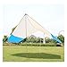 Produktbild L&Z Hexagonal Canopy Folding Car Shed Sonnenschutz Regen Markise Multi-Person Outdoor Freizeit Arbor UV-Schutz Beach Account Tunnel Zelte