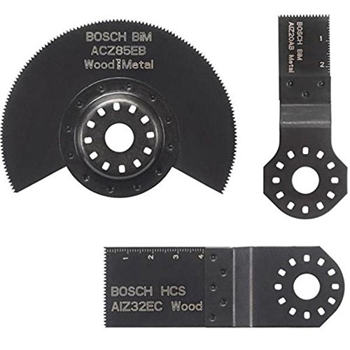Bosch 2608662343 Multitool Zubehör Set – 3 Stück
