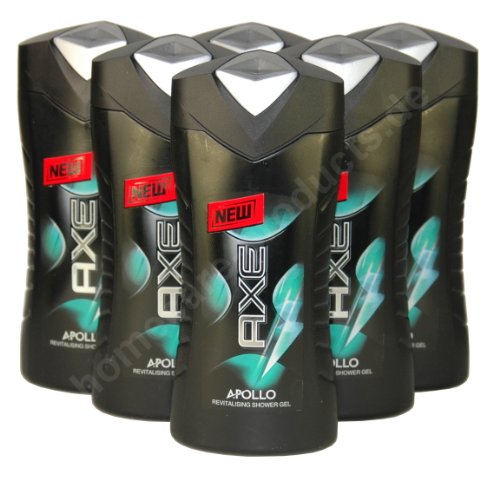 Preisvergleich Produktbild 6 x Axe Duschgel APOLLO, Revitalising Shower Gel (6x250ml)