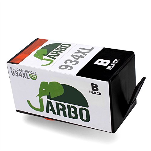 JARBO Kompatibel 934 XL 935 XL Tintenpatronen Hohe Kapazität (2 Schwarz,1 Cyan,1 Magenta,1 Gelb) kompatibel zu Officejet pro 6230 6835 6830 6812 6815 6836 Drucker - 2