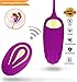Produktbild 2 IN 1: Vibratoren für Sie klitoris und g-punkt Liebeskugeln mit vibration Kegel balls Ben wa balls(Ø40mm) 12 Vibrationsmodi: Für die Blasenkontrolle und Beckenbodenübungen.