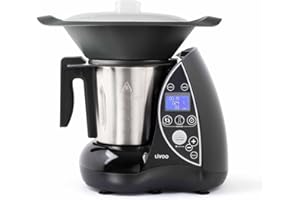 LIVOO robot kuchenny z funkcją gotowania czarny