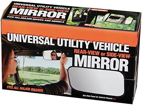 Bad Dawg Accessories 1.75 Universal Utility Mirror. Rear View or Side View. Fits Ranger-Rhino-Gator-RZR. 693-3550-00 by Bad Dawg Accessories