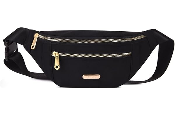 Brinny Sac Banane pour Femme - Ceinture de Course pour téléphone Portable - étanche - avec Sangle réglable - pour Voyage, Sport, Course à Pied
