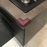 HomySnug Baby Schaumstoff Eckenschutz – 16 Stück Weiche Corner Protector für Kindersicherheit mit 1 Fingerklemmschutz - 8