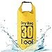 Produktbild kool® 30L Dry Bag – wasserabweisende Trockentasche / Seesack mit 2 Trageriemen für Outdoor Aktivitäten wie Wandern / Camping / Kajakfahrt / Kanufahrt / Bootsfahrt / Rafting / Snowboarden / Angeln