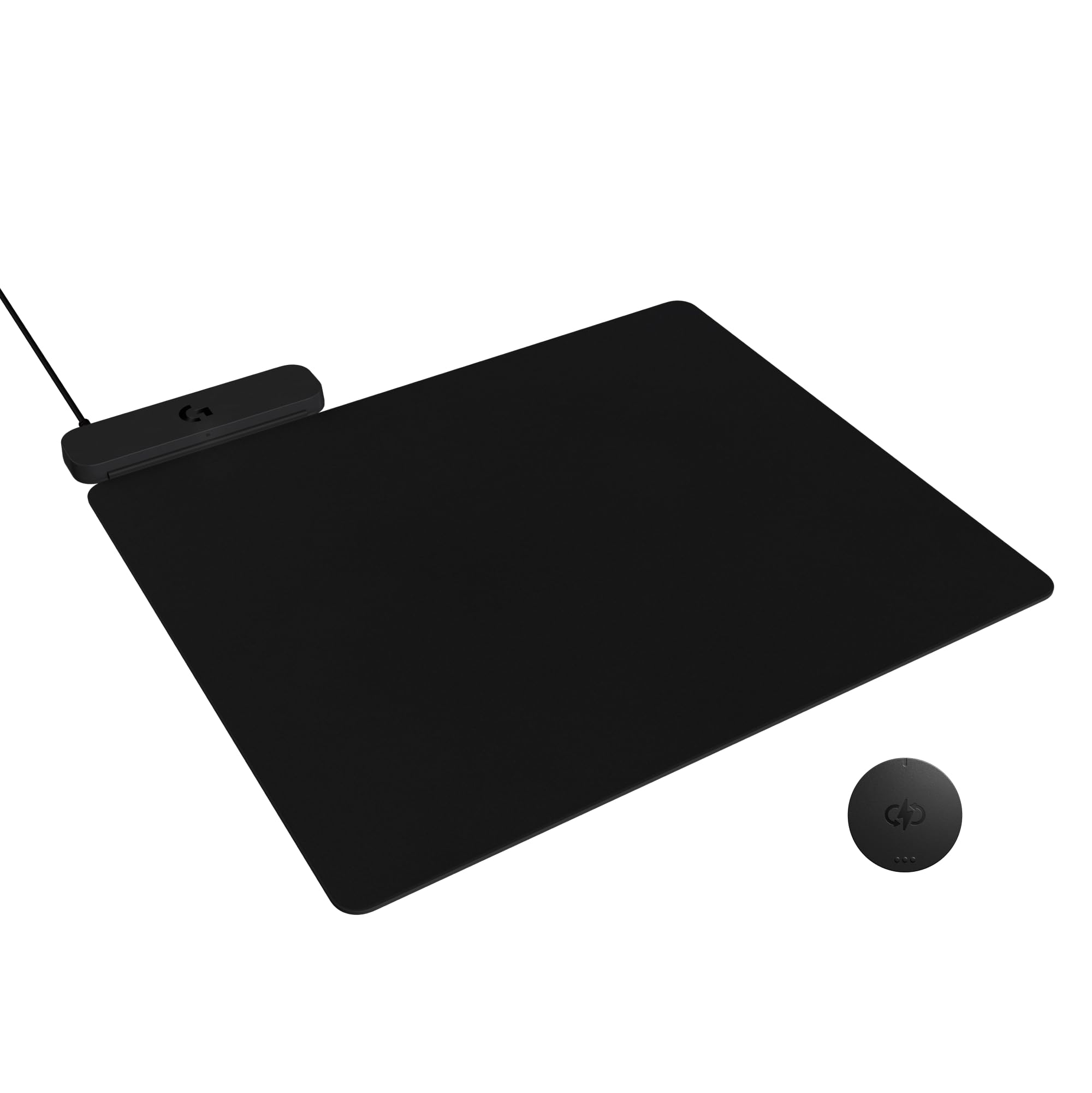 Logitech G POWERPLAY 2, Alfombrilla de ratón con Carga inalámbrica | Para ratones gaming Logitech G, 34,5 x 28,4 cm, 3,5 mm de grosor, PC/Mac - Negro