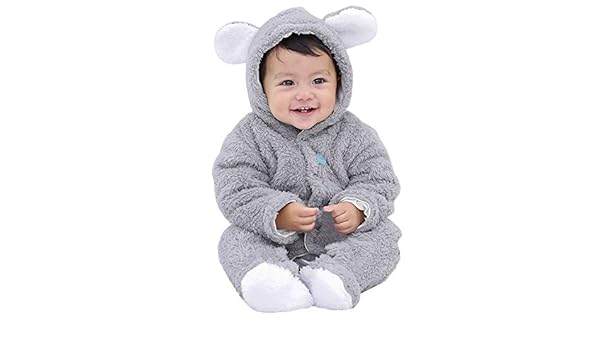 baby boy fluffy snowsuit