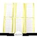 Neitsi® 60 Pieces 4.0cm X 0.9cm Double Sided Tape for Skin Weft and Tape Hair Extension Waterproof