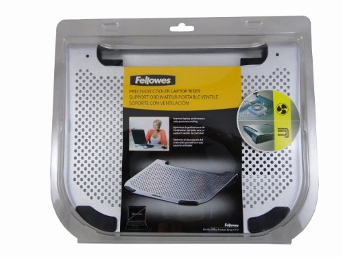 Fellowes Precision Cooler Laptop-Ständer mit Lüfter für 15 Zoll Laptops - 5