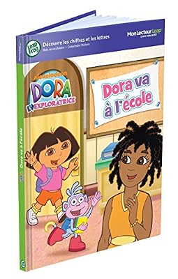 LeapFrog - 80847 - Jeu Educatif - Livre Mon Lecteur Leap/Tag - Dora va à l'école (Nickelodeon)