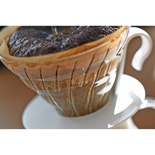 Hario vdgn02b – Kaffeemaschine Dripper V60, aus Glas, 4 Tassen, Schwarz - 3