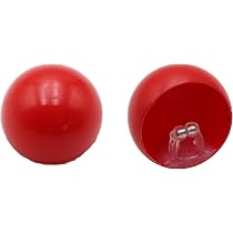 Lot De 6 Nez De Clown élastiques Rouges - Accessoire Déguisement Fête, Carnaval Ou Spectacle