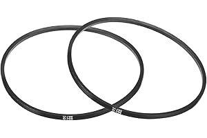 QUARKZMAN 2 Stück O-700 O-Typ Keilriemen 700mm/27,6" Innere Länge x 0,39" Breite x 0,24" Höhe Antriebsriemen, O-Typ Geschlossener Gummi-Übertragungsriemen