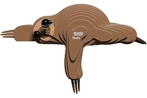 EUGY 032 Bradipo. Eco-Friendly 3D Paper Puzzle