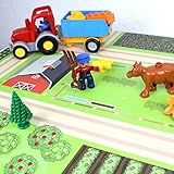 Spielfolie für LACK Tisch groß Bauernhof (Möbel nicht inklusive) - 4
