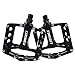 Produktbild Fahrradpedale Mountainbike Pedale - SUMGOTT MTB Pedale Auftrittsfläche aus Aluminium, Abgedichtete Lager (Schwarz)