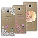 Produktbild Yokata [3 Packs] Samsung Galaxy A3 2016 Hülle Transparent Weiche Silikon Handytasche Handyhülle Schutzhülle TPU Handy Tasche Schale Etui Weich Silicone Bumper Ultra Dünn Slim Durchsichtig Premium Kratzfest Kreative Motiv Muster Clear Backcover Schutz für Galaxy A3 2016 (4,7 Zoll) Case Cover - Turm und Fahrrad + Blumen und Schmetterlinge + Blumen