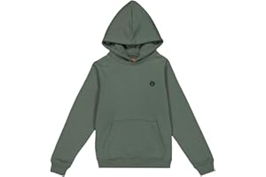 GO&WIN Alphadventure - Sudadera Niño con Capucha y Bolsillo Tipo Canguro Roreg | Color Azul y Rojo | Tallas Desde los 6 a los 14 años.