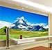 Produktbild Rureng Custom3D Fototapete Wohnzimmer Wandbild Berg Und Landschaft Bild Sofa Tv Hintergrund Vliestapete Für Wand 3D-120X100Cm