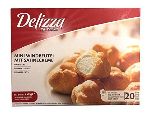 Preisvergleich Produktbild Delizza - Mini Windbeutel Gebäck TK - 20St / 250g