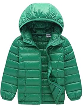 Kinder Junge Mädchen Ultraleichte Daunenjacke Mit Kapuze Herbst Winter Warme Jacket Steppjacke Daunenmantel