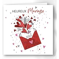 Edition Seidel Carte De Vu0153ux De Mariage Exclusive Avec