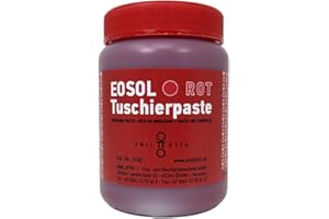 Emil Otto EOSOL TUSCHIERPASTE rot, 250 ml -Hochwirksames pastöses Kontrastmittel zur Kontrolle bearbeiteter metallischer Oberflächen