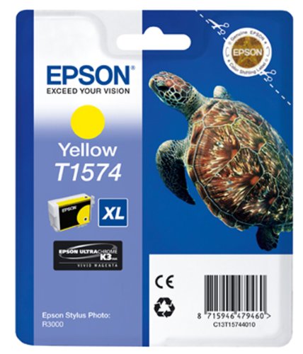 Epson T1574 Cartouche d'encre d'origine Jaune