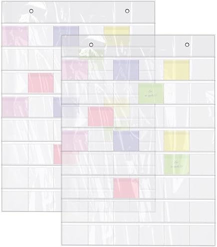 Time Card Rack Wall Mount Holder - 24 Pocket Slot For Attendance Recorder, Office Punch Time - View #9