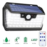 ☀【Solarlicht Einfach Zu Installieren】Sie können einfach LED-Solar-Bewegungsmelder Licht an der Wand montieren mit den 2 mitgelieferten Schrauben und 2 Säulenscharnieren, keine Verkabelung erforderlich. Bitte installieren Sie die Solarleuchten in Richtung Sonnenlicht, um eine bessere Aufladung zu bekommen.