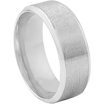 Buy Yellow Chimes Silver Toned Ring For Men | Pack of 1 Stainless