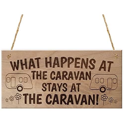 Amazon.co.uk caravan funny sign