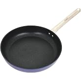 Leggno Master Titanium 20Cm Tava, &Ccedil;elik Sap Metalik Mavi