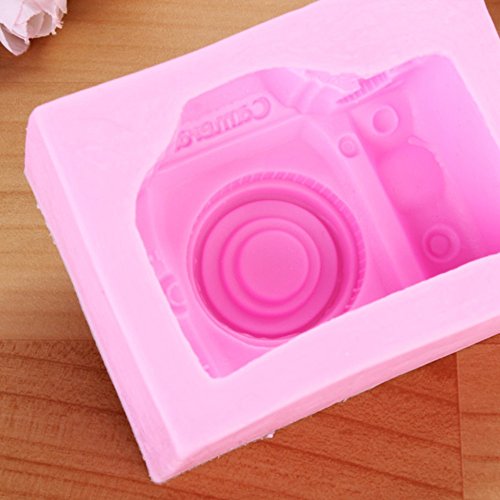 + ING Kamera Silikon Seife Form Fondant Schokolade Clay Schimmel - 4