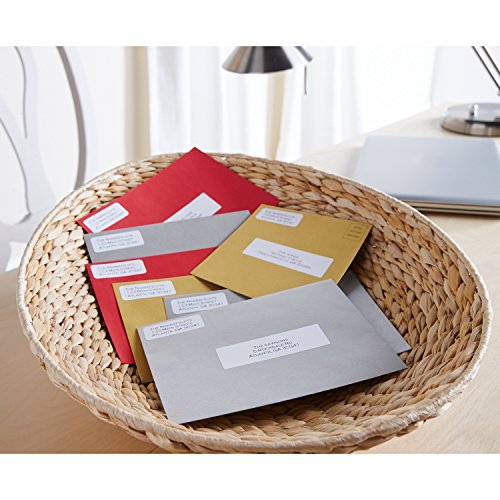 Dymo LabelWriter- Rollos de etiquetas  36x89 mm  Negro sobre Blanco   Paquete de 2 x 260 Etiquetas