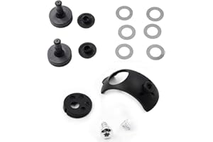 CANJPTON Reibbeläge Vorne Hinten Stoßfeste Stabilisatorseiten Pads Kompatibel mit Alko Aks 2004 3004 3504 Reibungspad Kits 1220755 691418