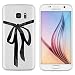 Produktbild licaso Samsung Galaxy S7 Hülle TPU schützt Dein S7 5,1" Lace 1 / Schleife 1 Haare Frisur Schutz-Hülle transparent klare Schutzhülle Tasche Silikon Style (Samsung Galaxy S7, Lace 1)