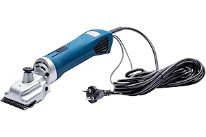 ‎VOSS.FARMING VOSS.farming profiCUT Schermaschine Blau, für Pferde, extra leise und laufruhig, mit Aesculap Messersatz, Pferdeschermaschine Haarschneidemaschine