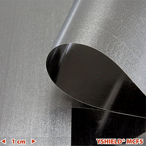 YSHIELD® Mumetall – Abschirmfolie MCF5 | MF | Breite 5 cm | 1 Laufmeter - 2