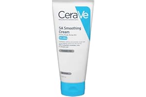 CeraVe SA Smoothing Cream for Rough and Bumpy Skin with Salicylic Acid and 3 Essential Ceramides