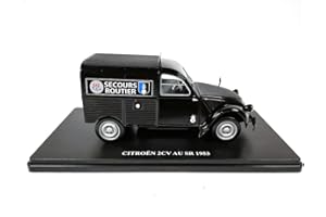 OPO 10 - Coche Compatible con Citroen 2 CV Van SR Secours Routier 1953 Hachette 1/24 (TES5)