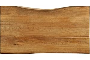 ‎VIDAXL vidaXL Tischplatte mit Baumkante 100x60x2,5 cm Massivholz Mango
