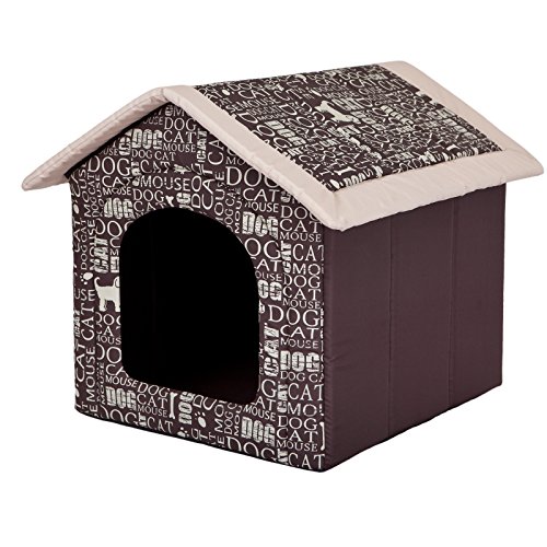 Hobbydog R5 BUDNAP7 Budnap7 R5 - Cama para Gatos y Perros (70 x 60 cm), Color marrón